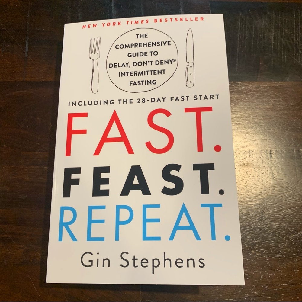 Fast. Feast. Repeat book by Gin Stephens NWT